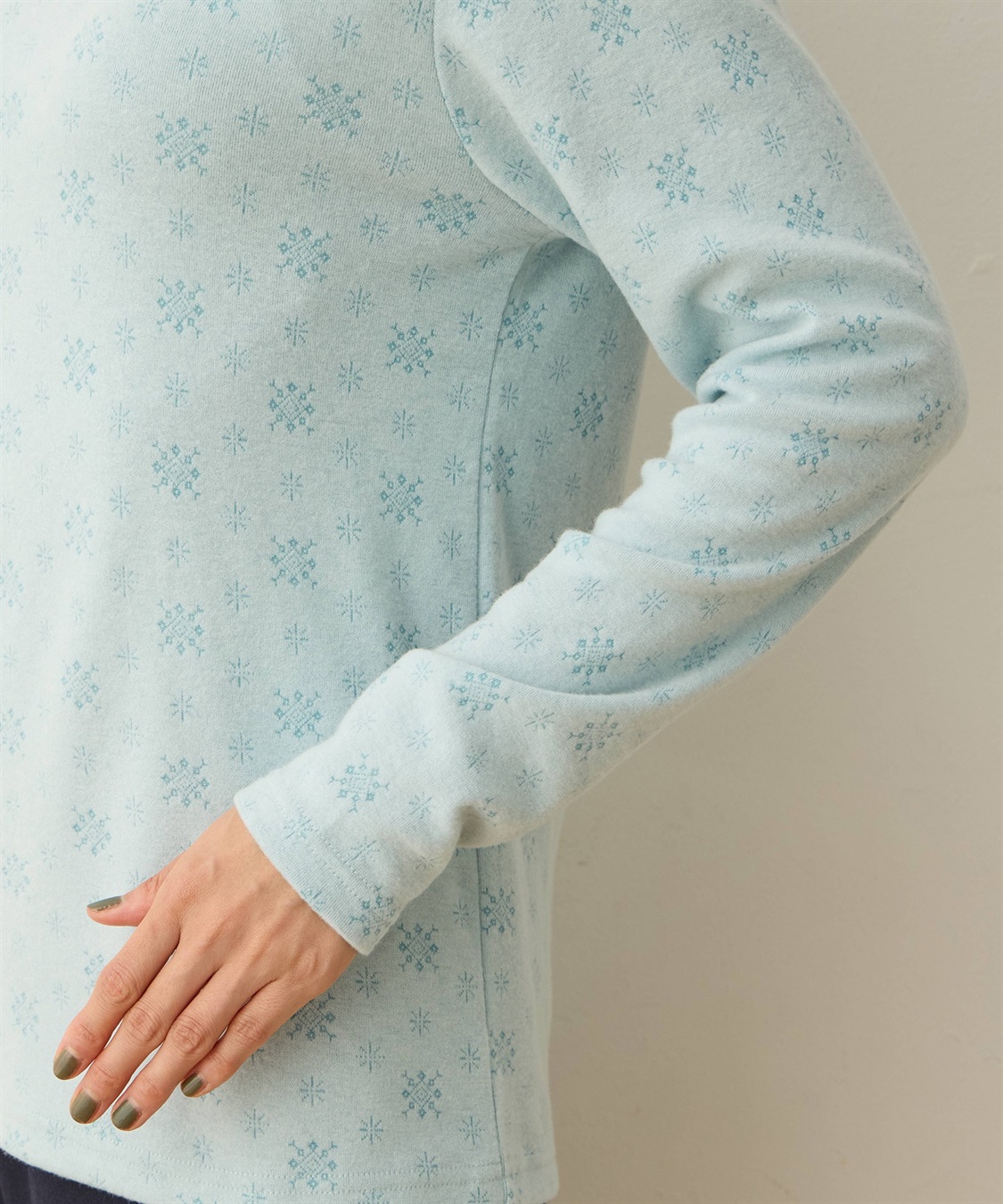 DECOY シアバターハイネックプルオーバー_sub_12