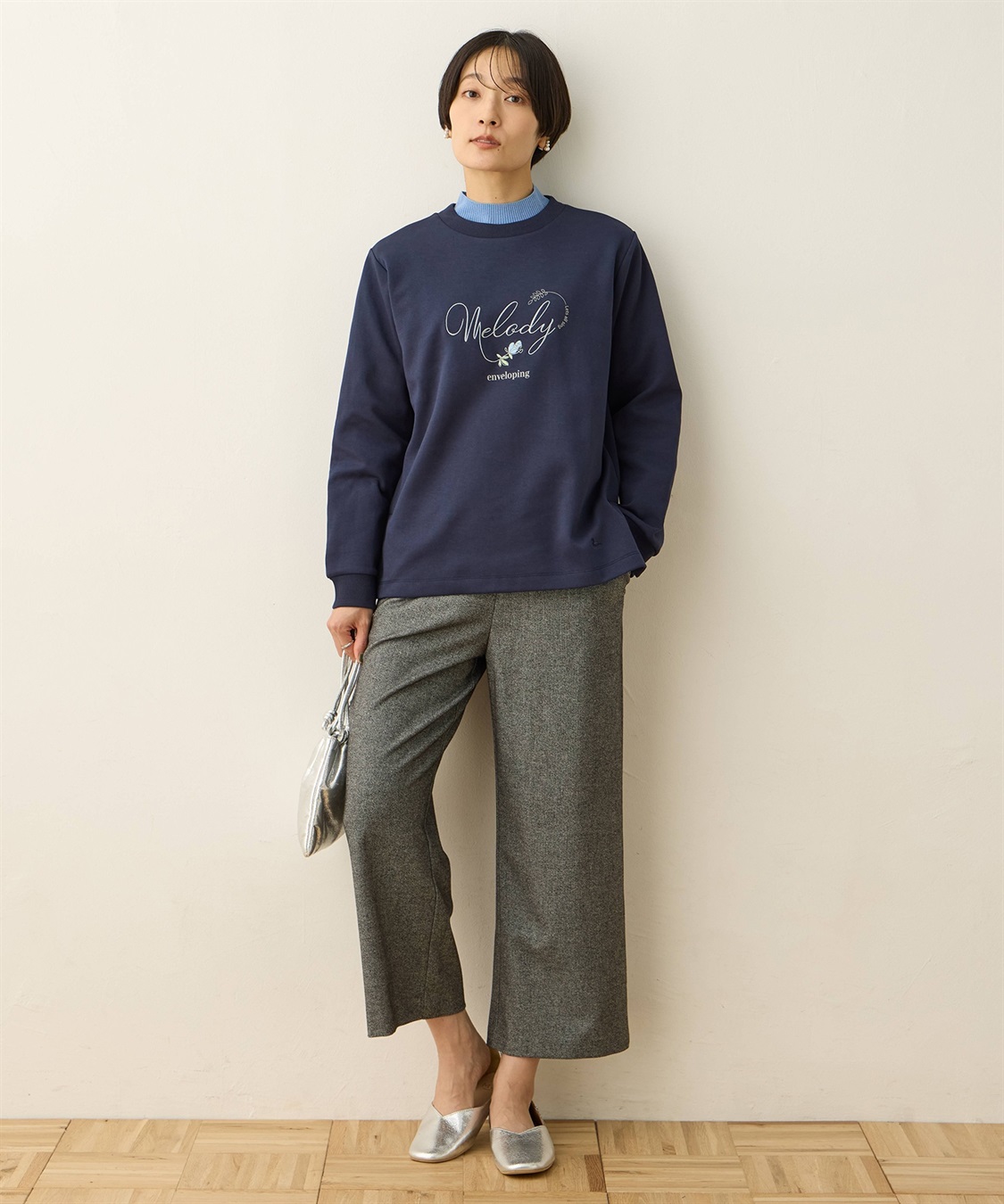 DECOY ロゴプリントプルオーバー_sub_4