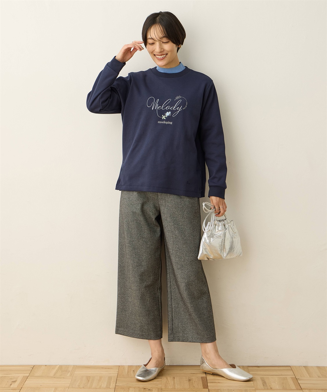 DECOY ロゴプリントプルオーバー_sub_5