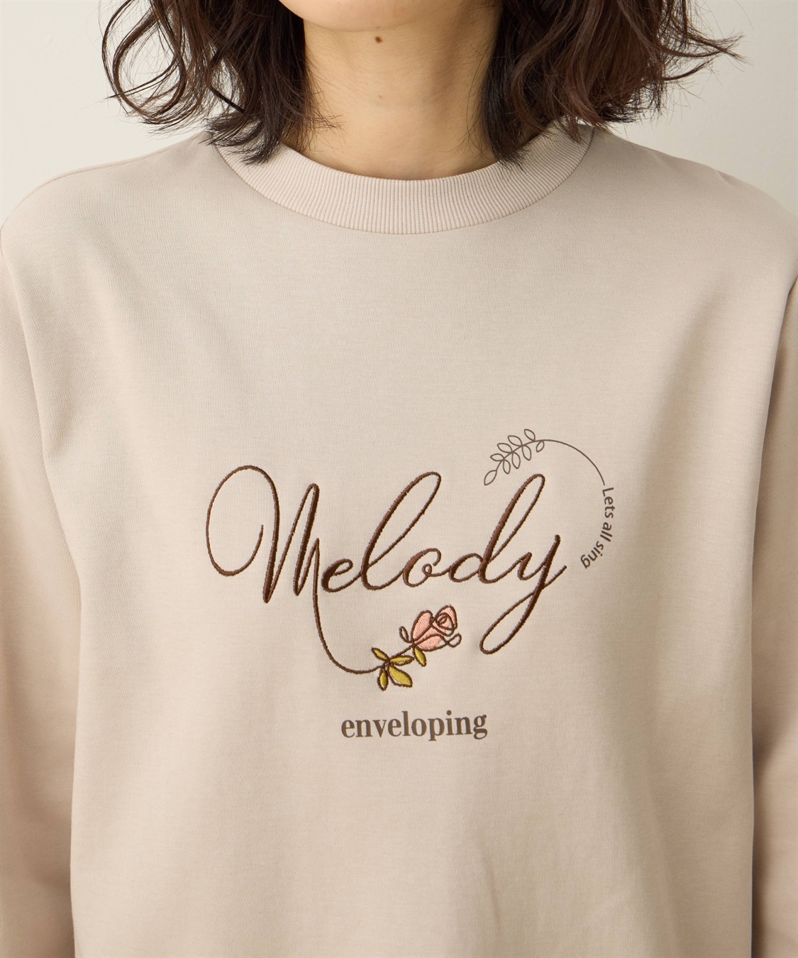 DECOY ロゴプリントプルオーバー_sub_8