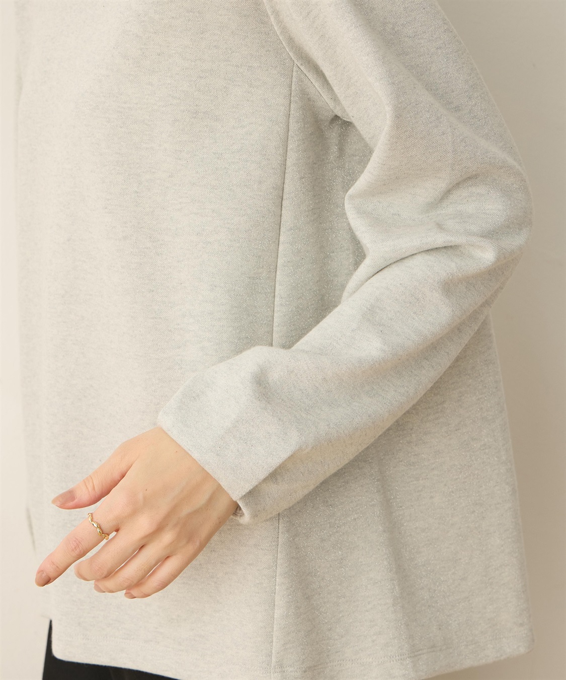 DECOY ラメ起毛プルオーバー_sub_9