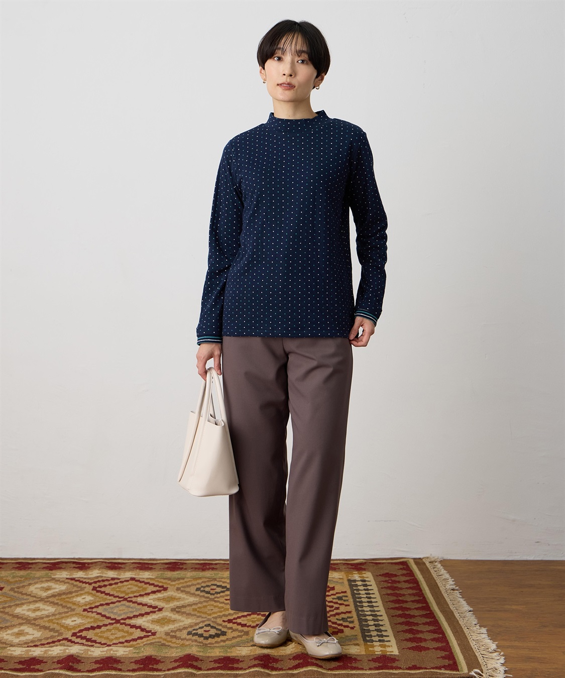 DECOY ジャガードドットプルオーバー_sub_7