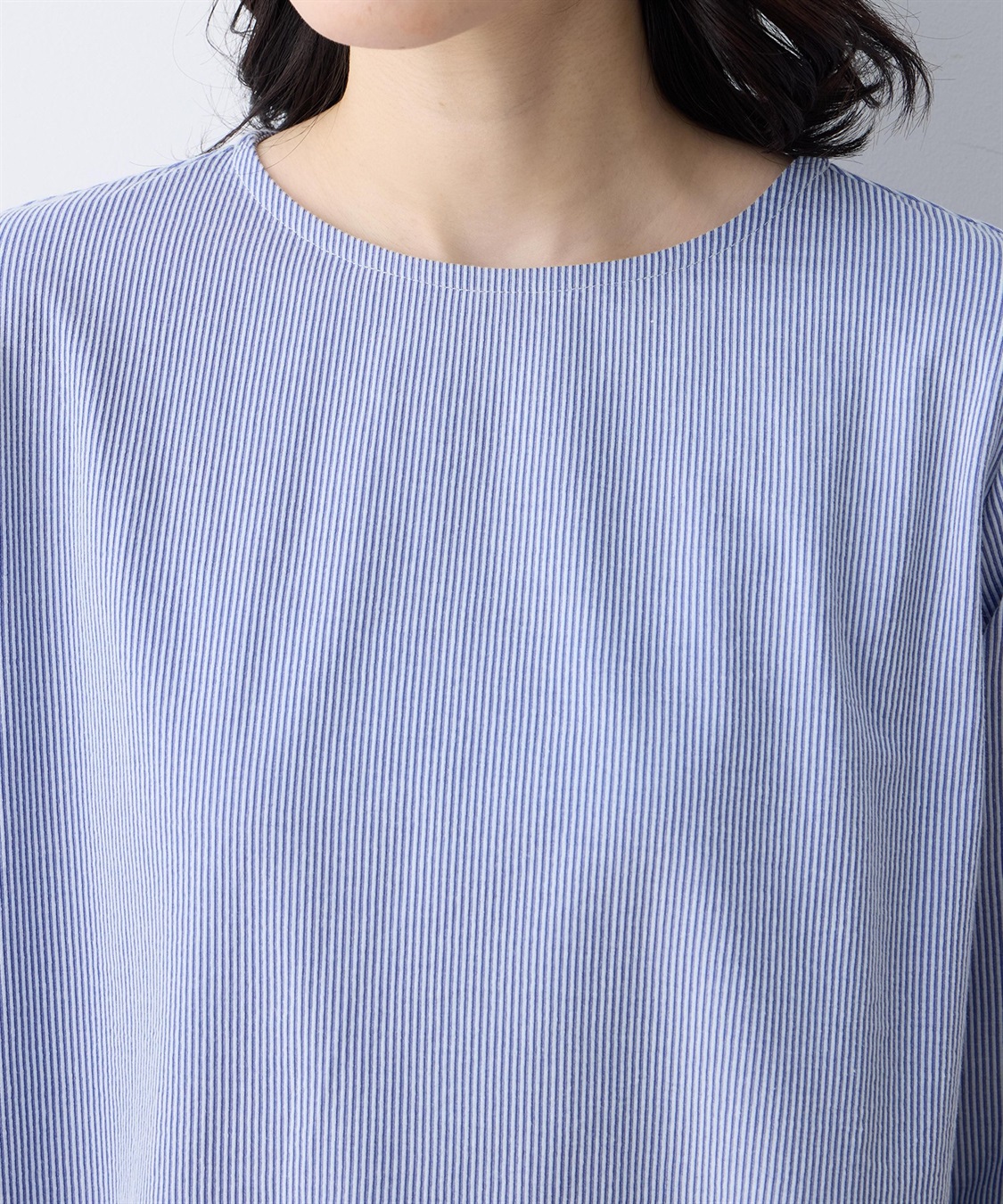 DECOY ストライプジャガードプルオーバー_sub_11