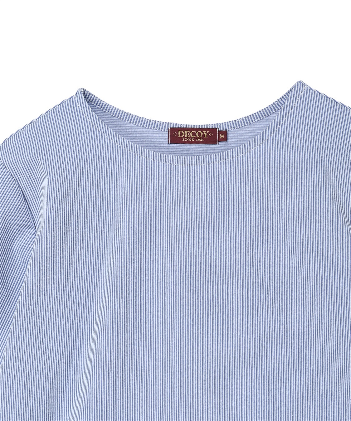 DECOY ストライプジャガードプルオーバー_sub_17