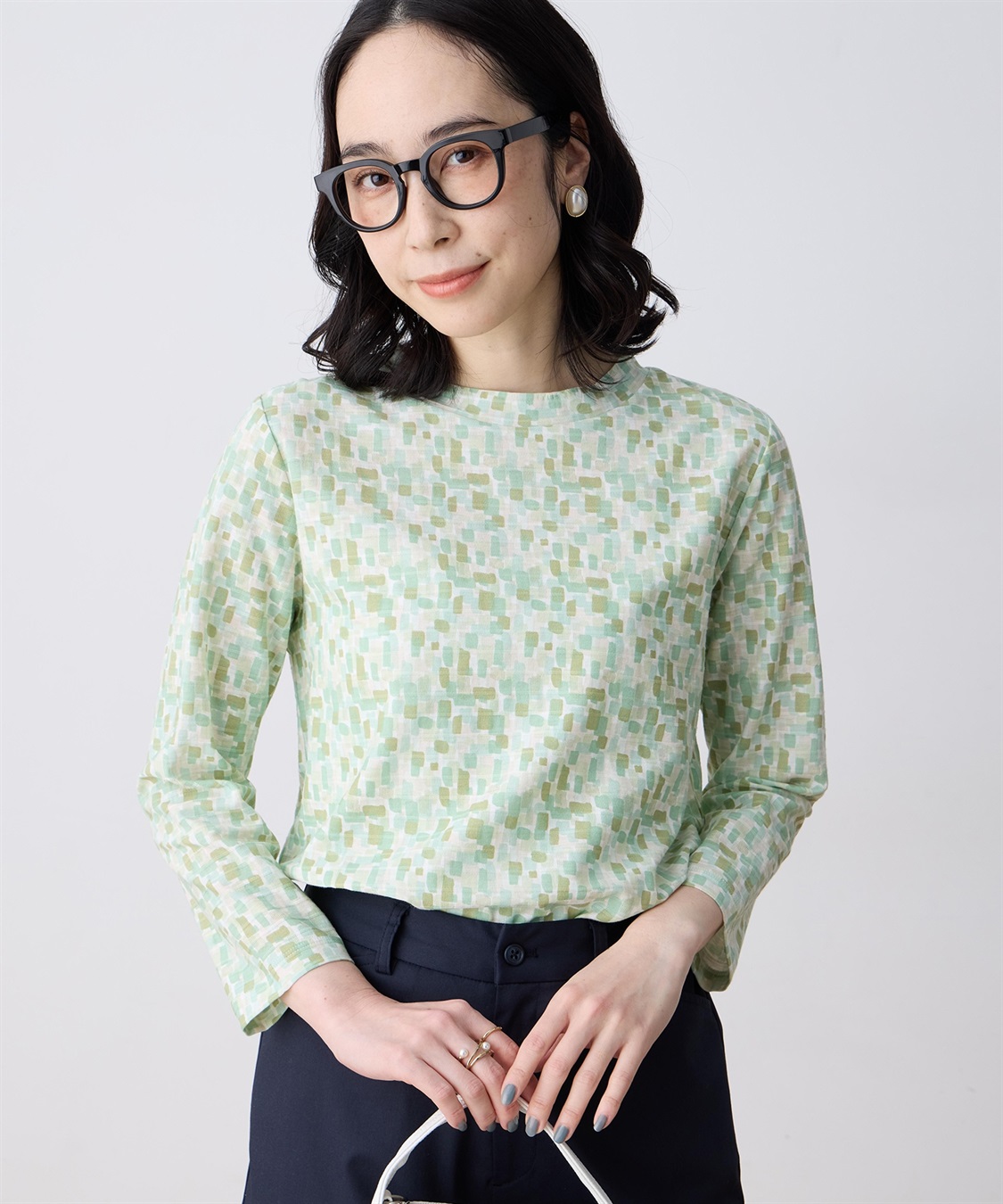 DECOY ジャガードプリントプルオーバー【オーガニックコットンブレンド】_sub_4