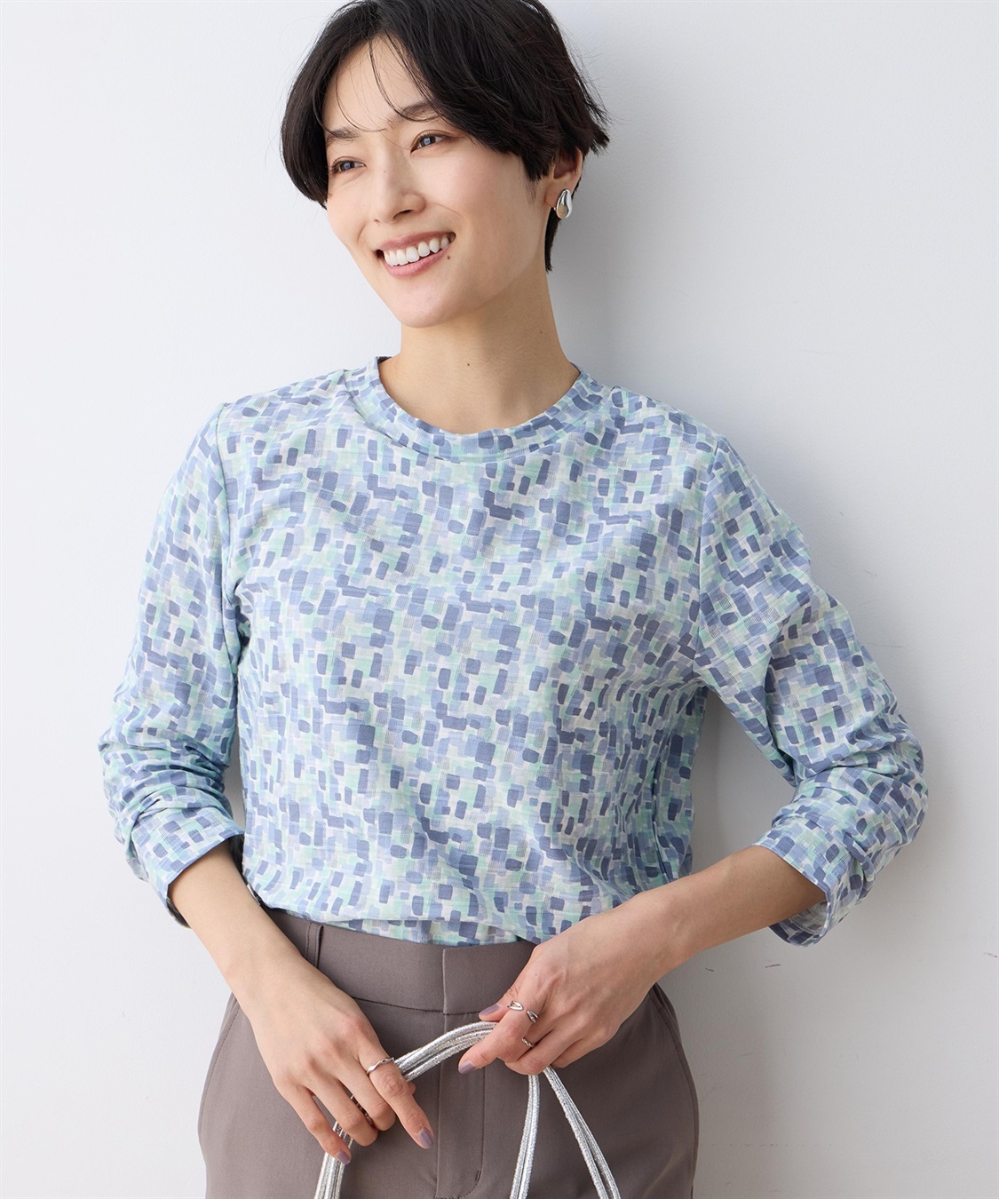 DECOY ジャガードプリントプルオーバー【オーガニックコットンブレンド】_sub_5