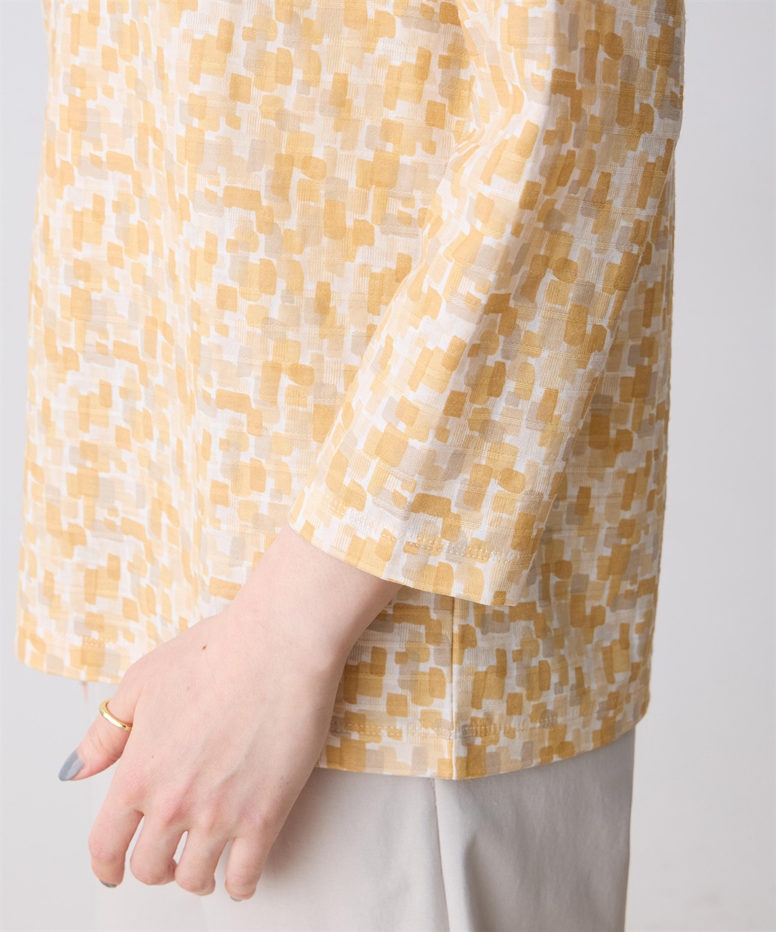 DECOY ジャガードプリントプルオーバー【オーガニックコットンブレンド】_sub_13