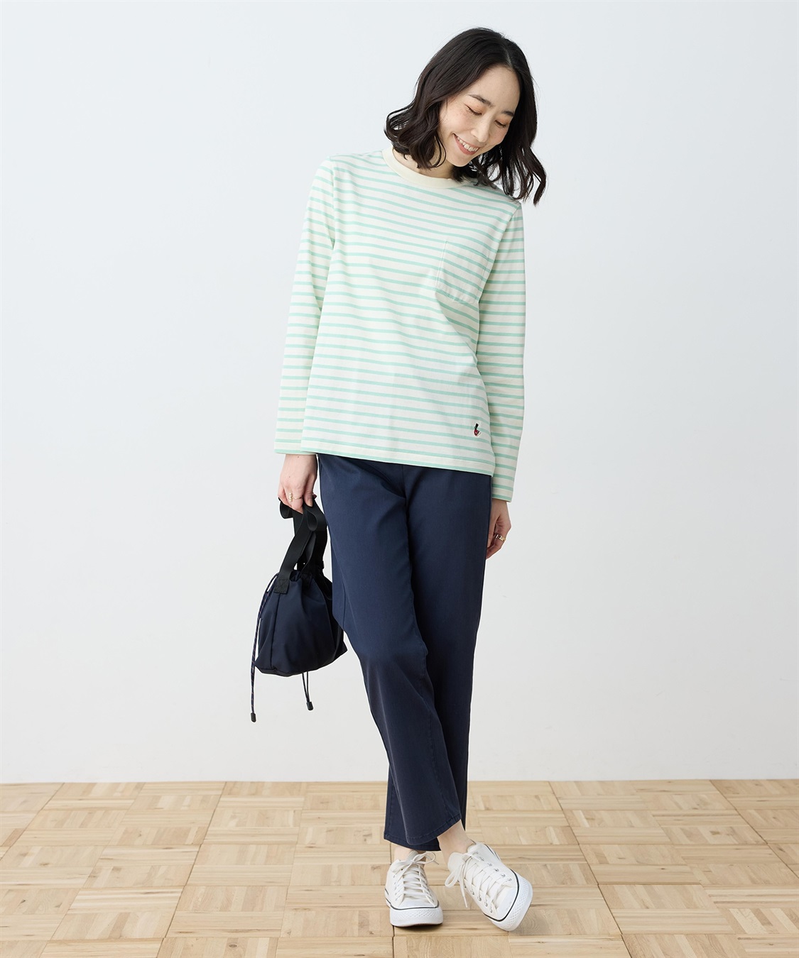 DECOY 【chiyoさんコラボ】ロンドンマーチボーダープルオーバー【オーガニックコットンブレンド】_sub_8