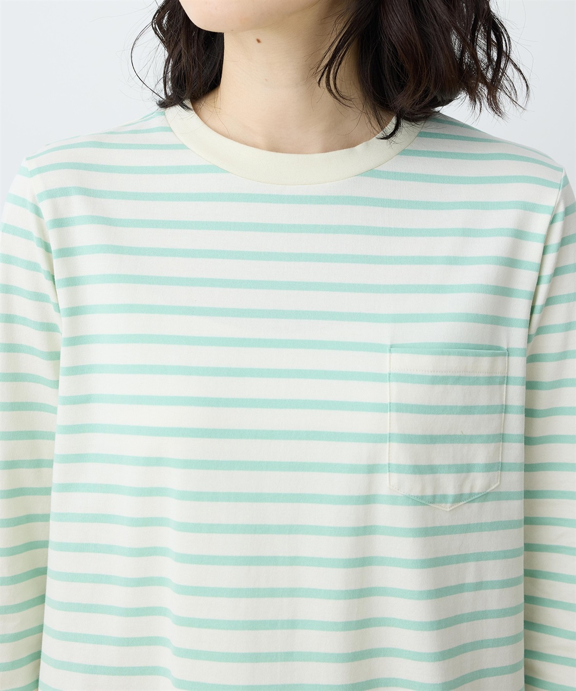 DECOY 【chiyoさんコラボ】ロンドンマーチボーダープルオーバー【オーガニックコットンブレンド】_sub_9