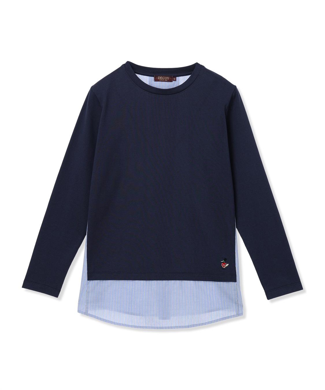 DECOY 【chiyoさんコラボ】ロンドンマーチストライプドッキングプルオーバー【オーガニックコットンブレンド】_sub_14