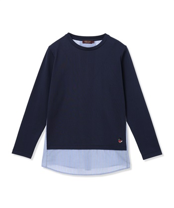 DECOY 【chiyoさんコラボ】ロンドンマーチストライプドッキングプルオーバー【オーガニックコットンブレンド】_subthumb_14