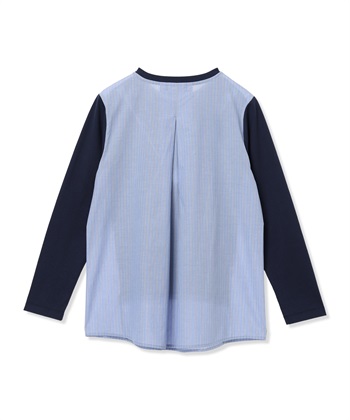 DECOY 【chiyoさんコラボ】ロンドンマーチストライプドッキングプルオーバー【オーガニックコットンブレンド】_subthumb_15