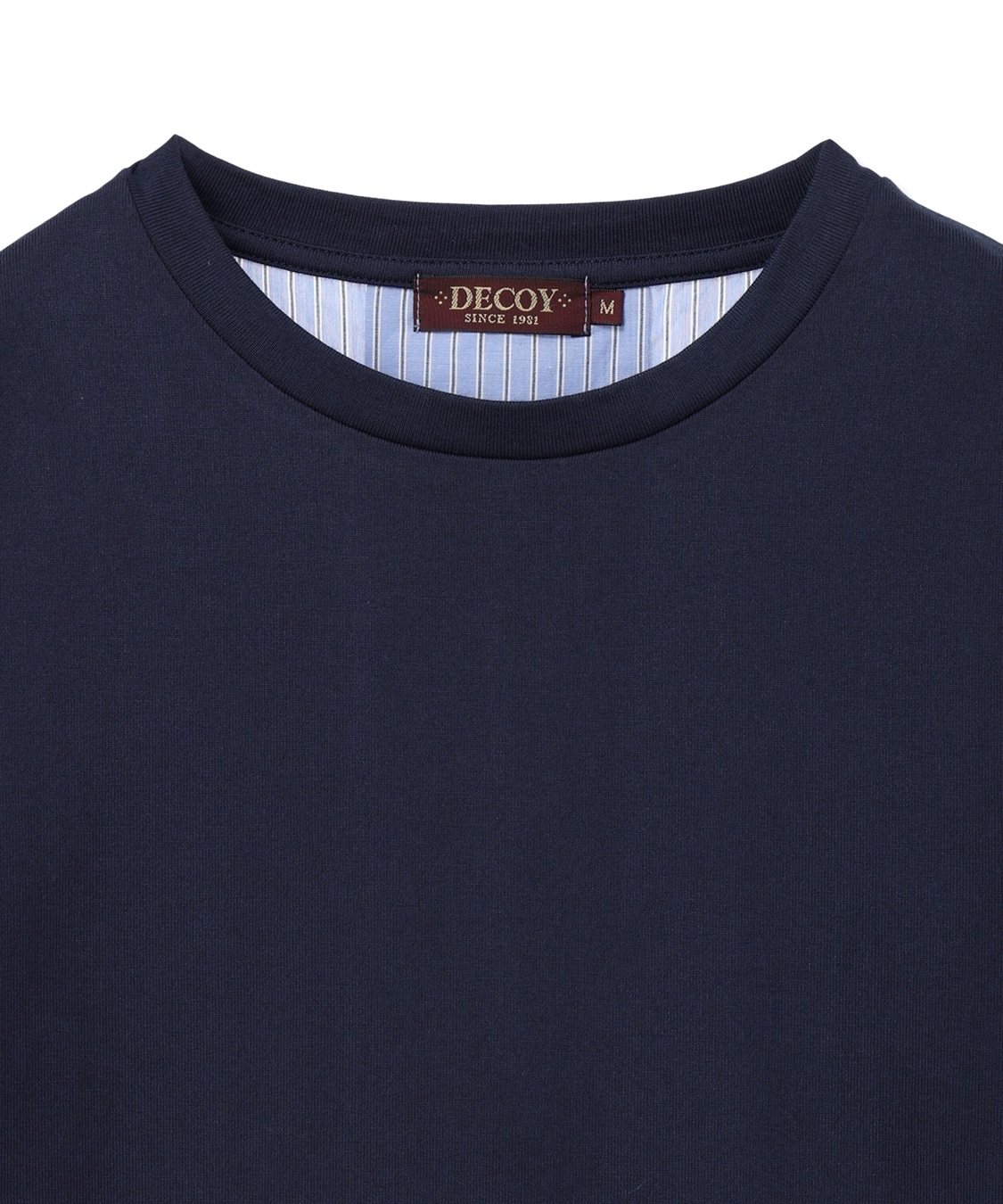 DECOY 【chiyoさんコラボ】ロンドンマーチストライプドッキングプルオーバー【オーガニックコットンブレンド】_sub_16