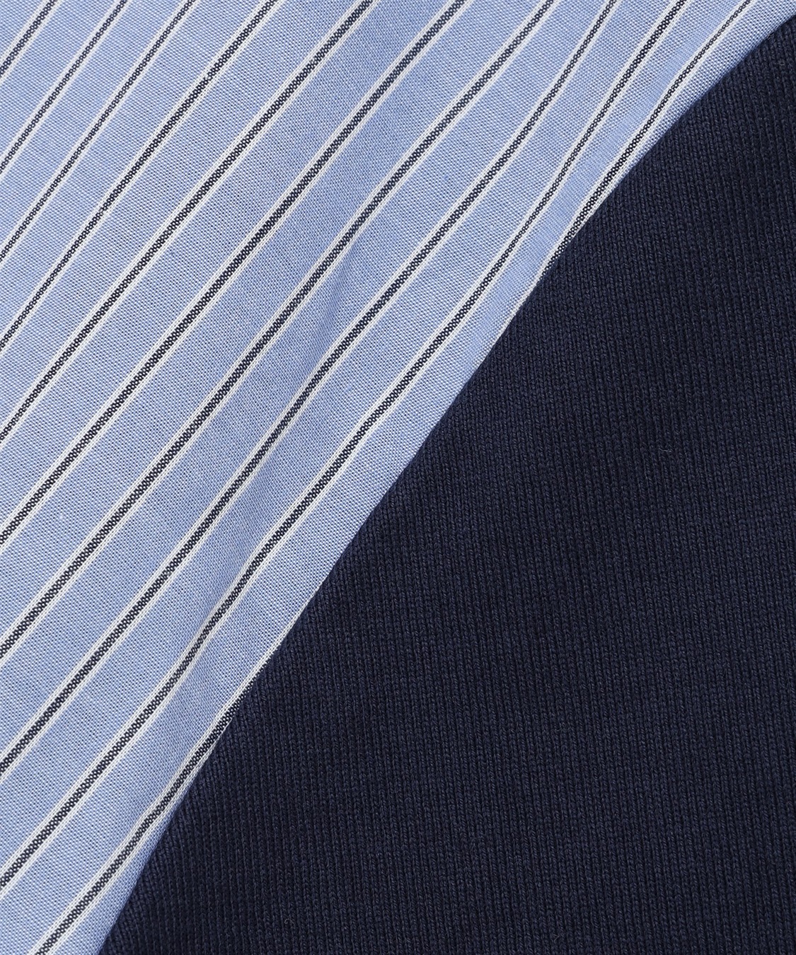 DECOY 【chiyoさんコラボ】ロンドンマーチストライプドッキングプルオーバー【オーガニックコットンブレンド】_sub_20