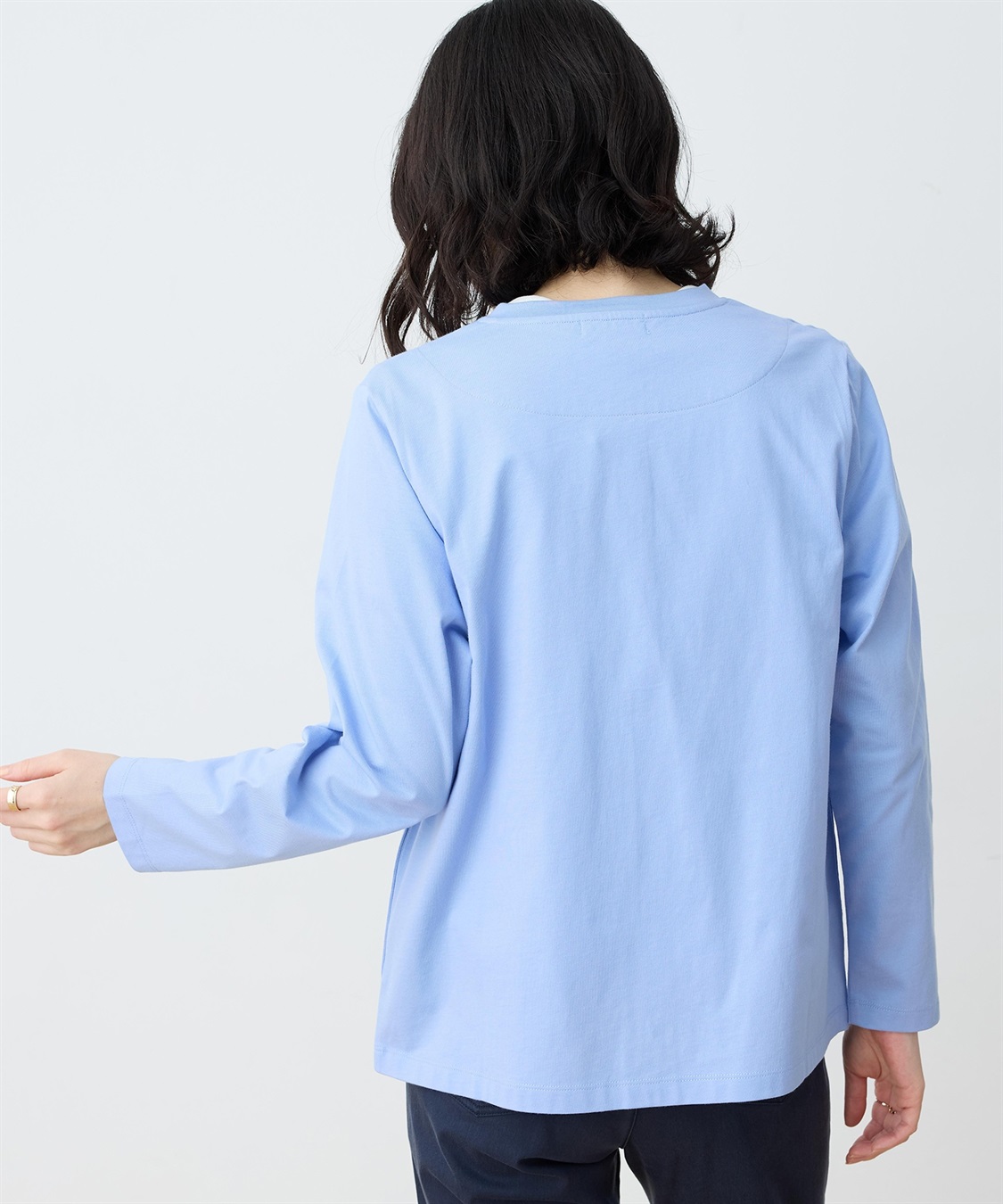 DECOY 【chiyoさんコラボ】ロンドンマーチカットクルーカーディガン【オーガニックコットンブレンド】_sub_3