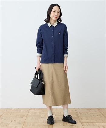 DECOY 【chiyoさんコラボ】ロンドンマーチカットクルーカーディガン【オーガニックコットンブレンド】_subthumb_5