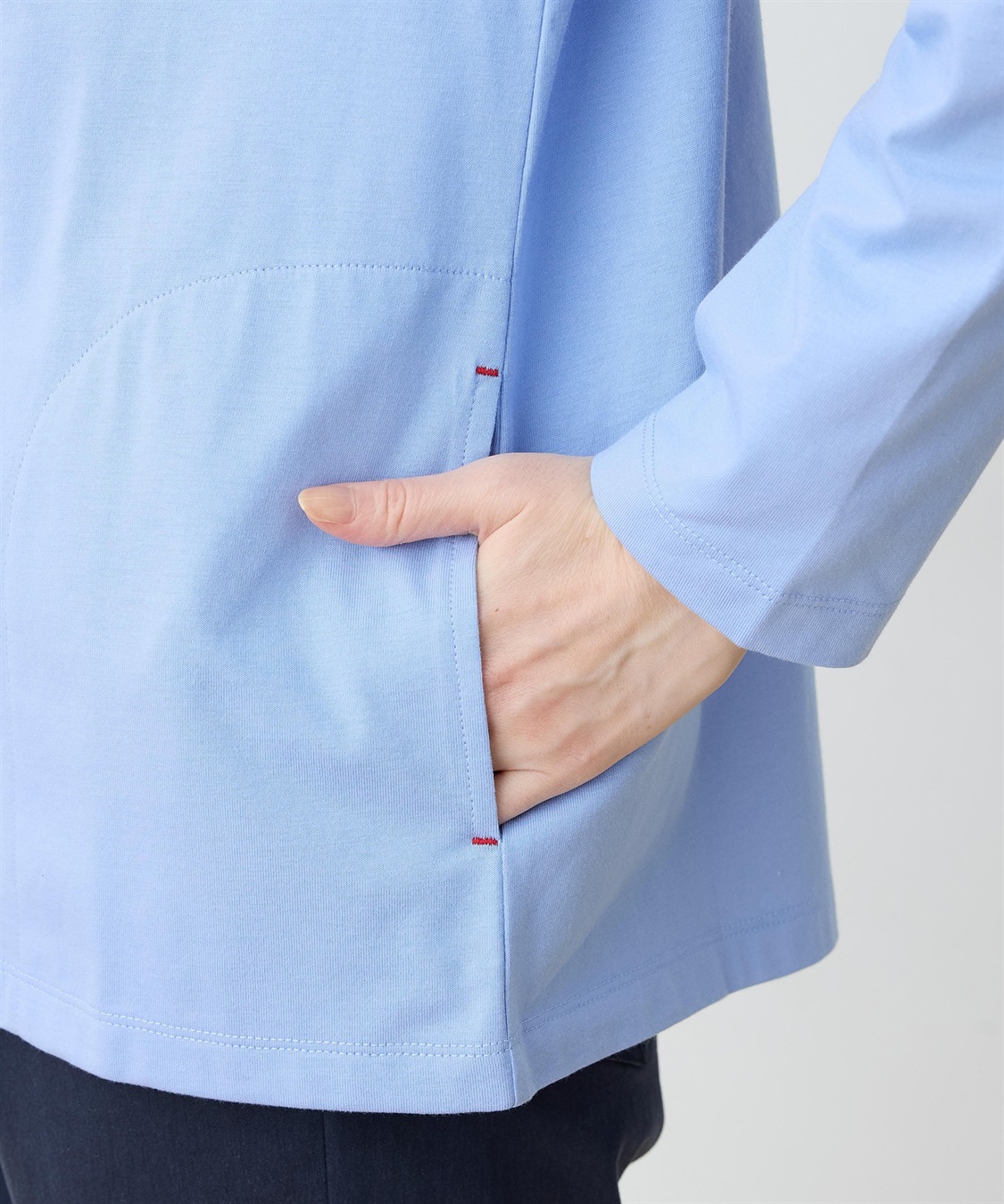 DECOY 【chiyoさんコラボ】ロンドンマーチカットクルーカーディガン【オーガニックコットンブレンド】_sub_10