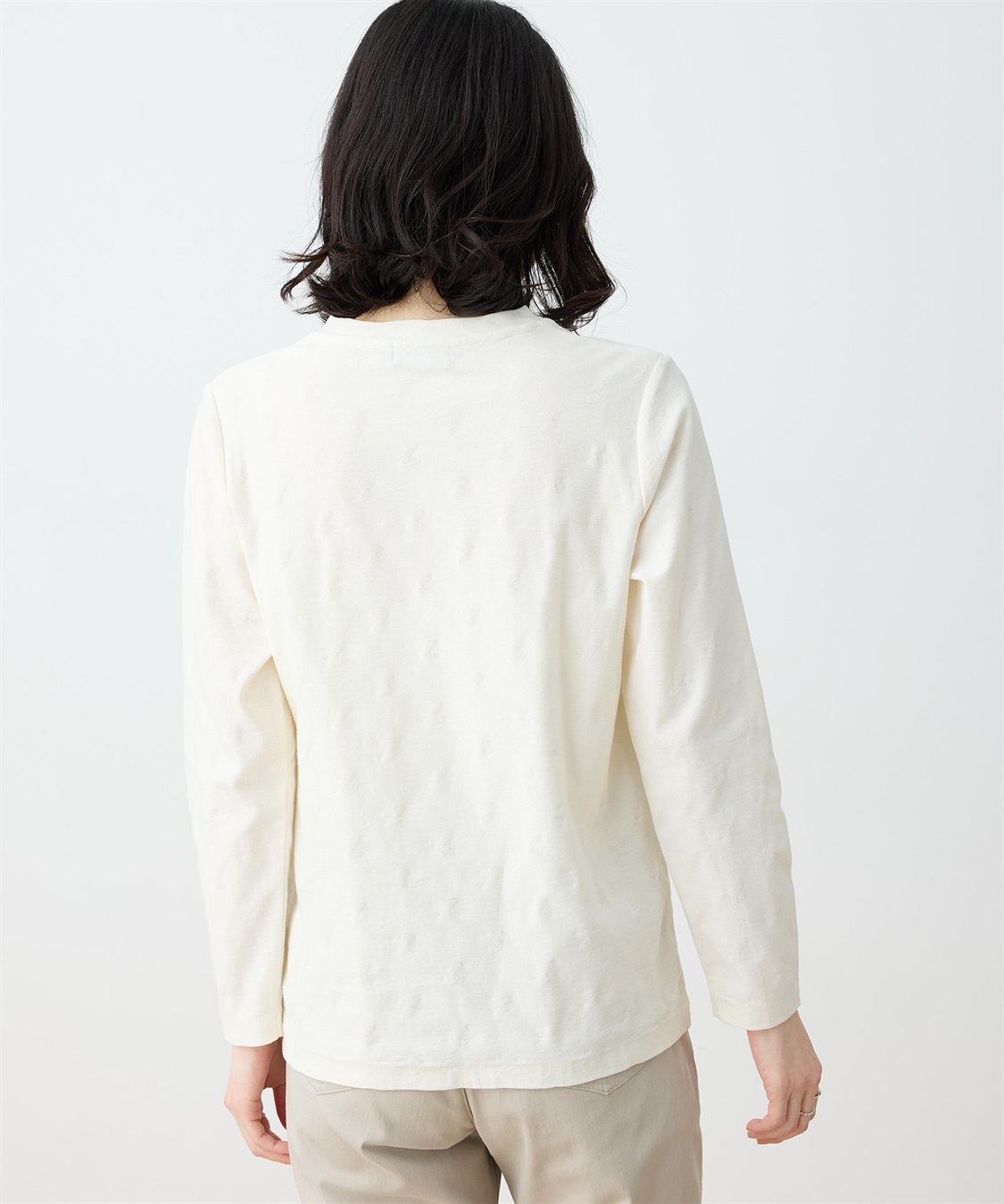 DECOY 【chiyoさんコラボ】ロンドンマーチコイくんジャガードTシャツ【オーガニックコットンブレンド】_sub_2