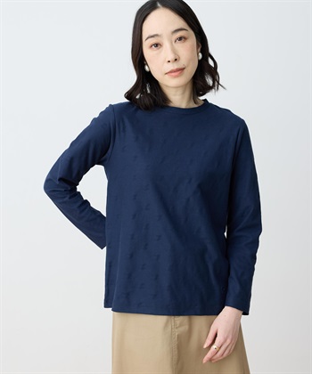 DECOY 【chiyoさんコラボ】ロンドンマーチコイくんジャガードTシャツ【オーガニックコットンブレンド】_subthumb_3