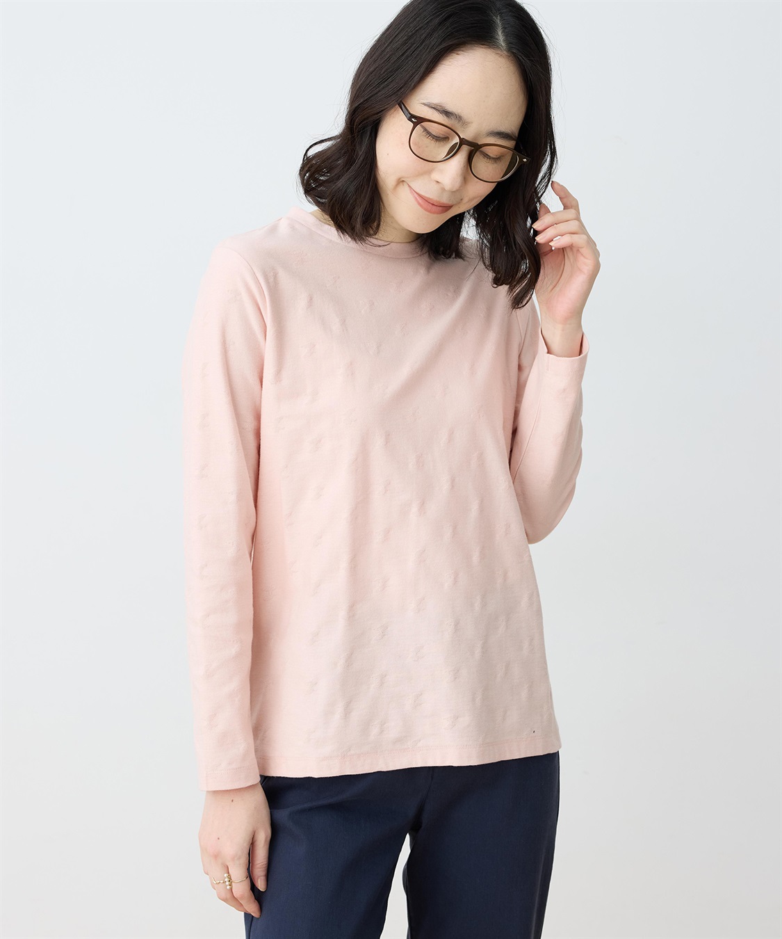 DECOY 【chiyoさんコラボ】ロンドンマーチコイくんジャガードTシャツ【オーガニックコットンブレンド】_sub_4