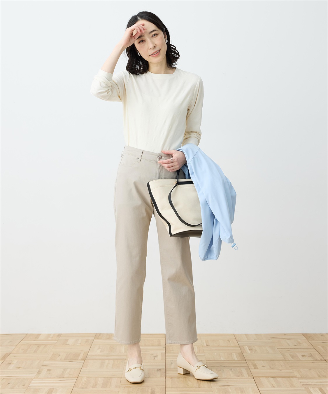 DECOY 【chiyoさんコラボ】ロンドンマーチコイくんジャガードTシャツ【オーガニックコットンブレンド】_sub_9