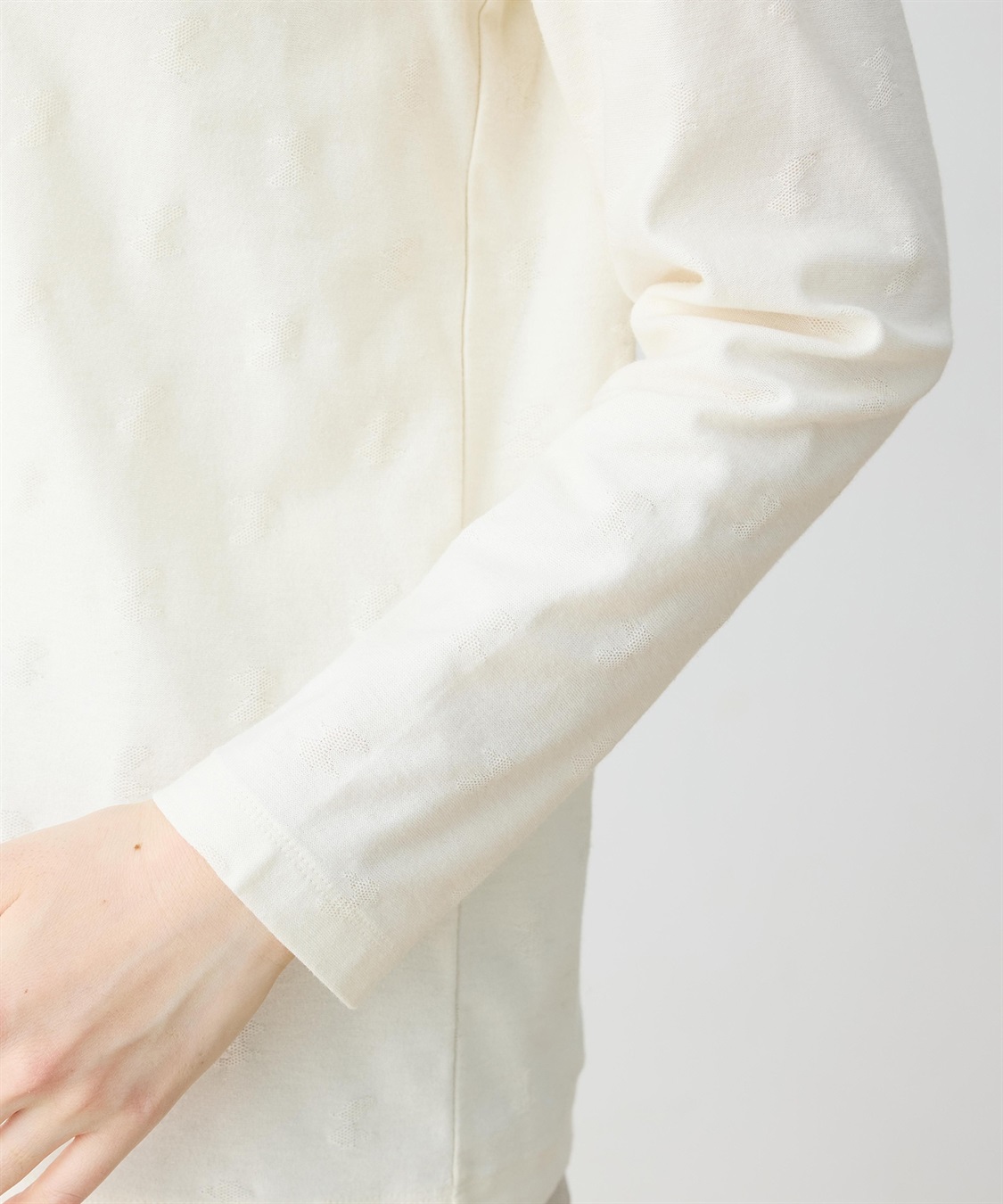 DECOY 【chiyoさんコラボ】ロンドンマーチコイくんジャガードTシャツ【オーガニックコットンブレンド】_sub_12