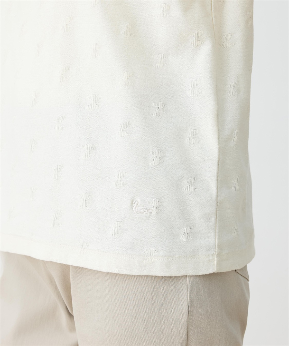 DECOY 【chiyoさんコラボ】ロンドンマーチコイくんジャガードTシャツ【オーガニックコットンブレンド】_sub_13