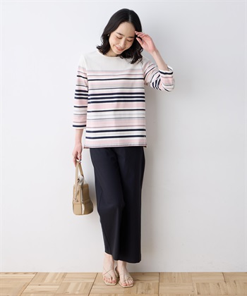 DECOY パネルボーダーＴシャツ【オーガニックコットンブレンド】_subthumb_10