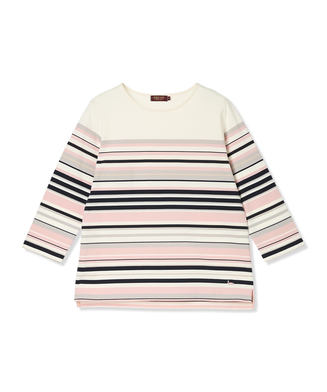 DECOY パネルボーダーＴシャツ【オーガニックコットンブレンド】_sub_16