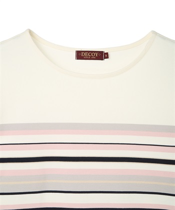 DECOY パネルボーダーＴシャツ【オーガニックコットンブレンド】_subthumb_18