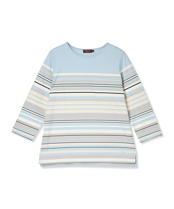 DECOY パネルボーダーＴシャツ【オーガニックコットンブレンド】_subthumb_25