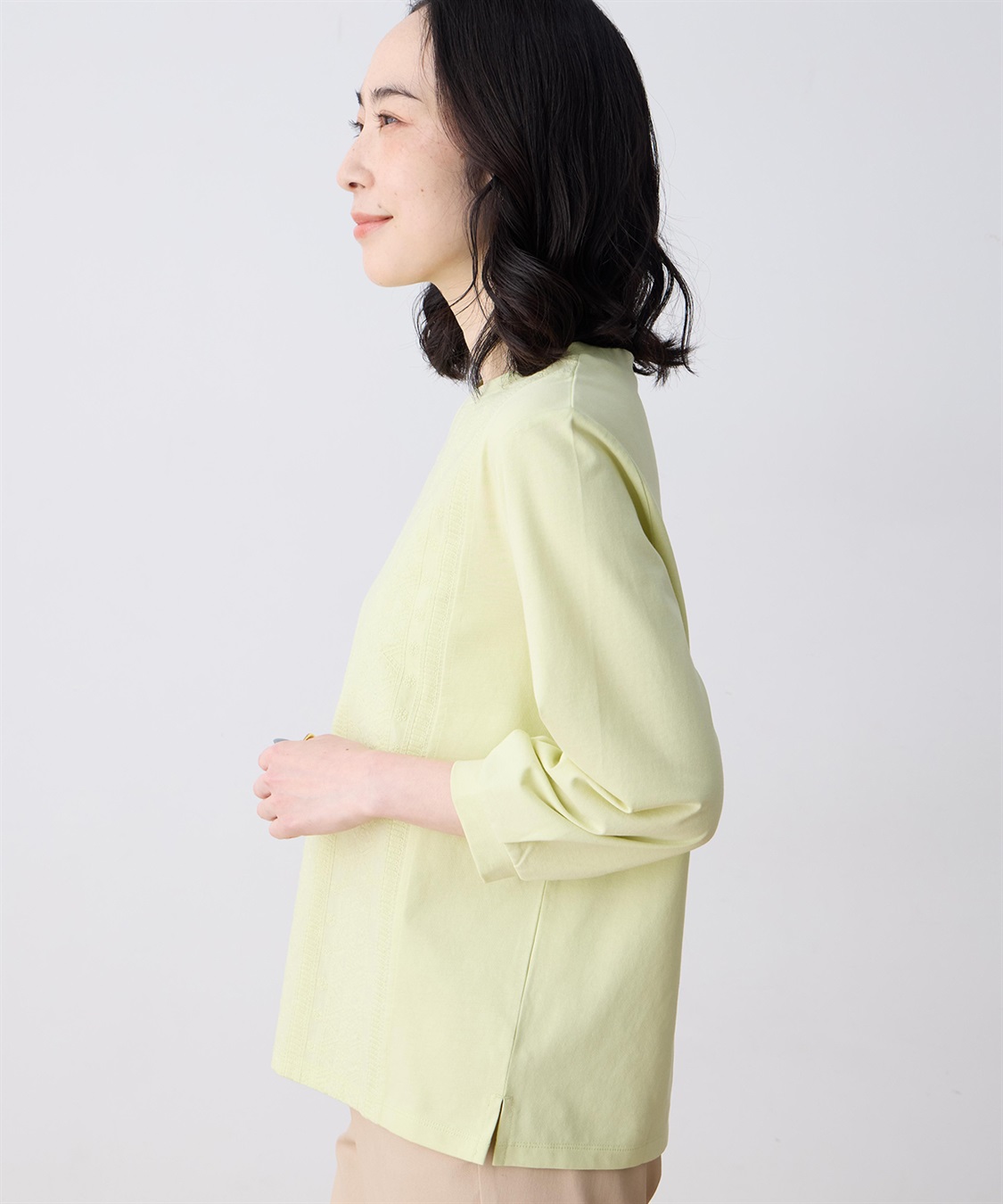 DECOY 刺しゅうレースドッキングプルオーバー_sub_2