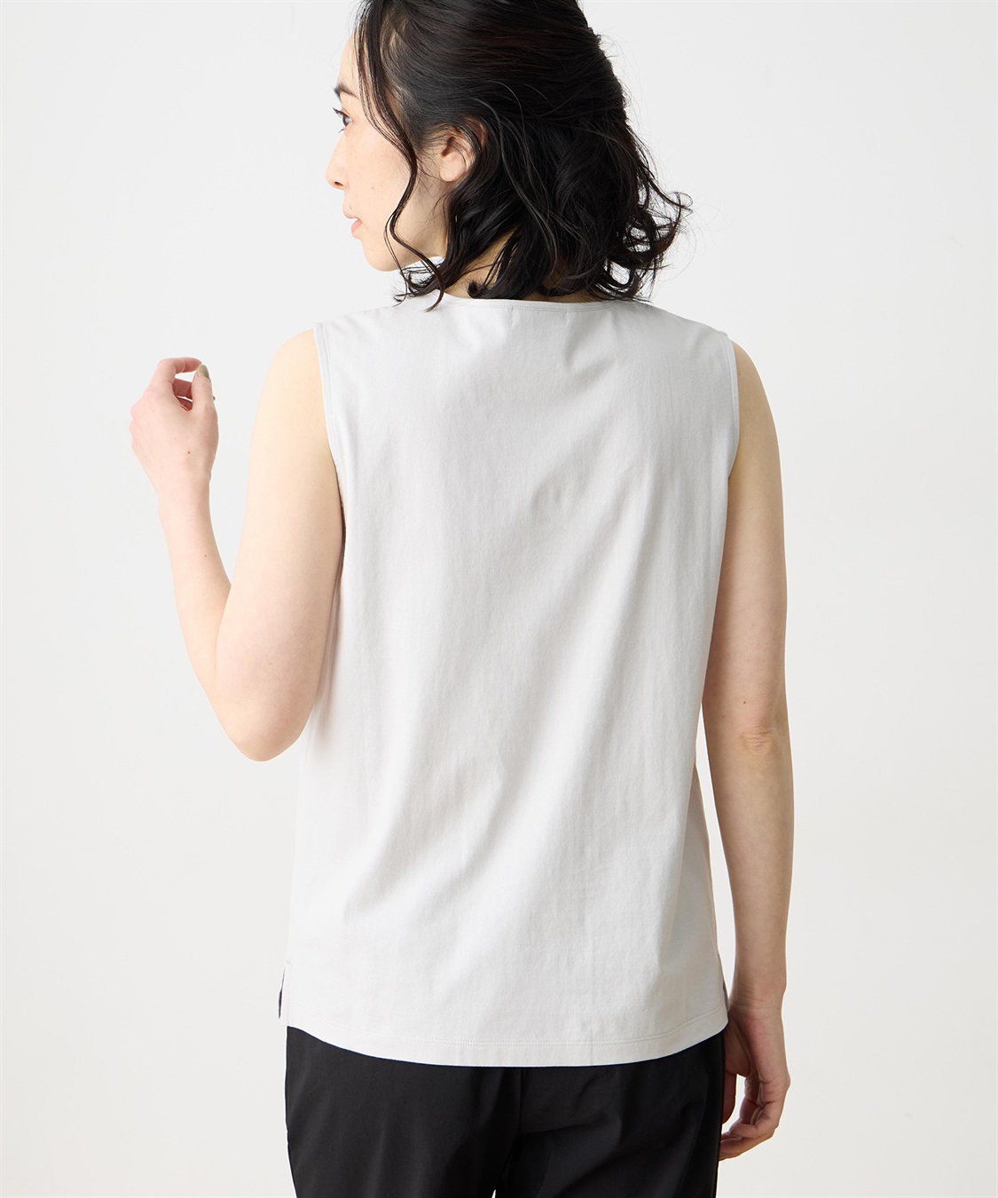 DECOY ひやさらダブルピコタンクトップ【冷感】【UVカット】_sub_2