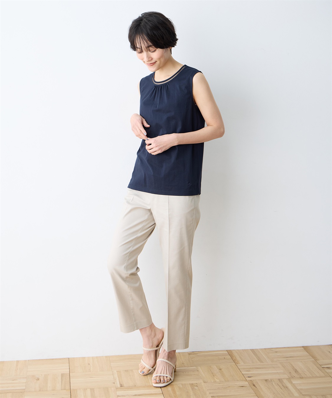 DECOY ひやさらダブルピコタンクトップ【冷感】【UVカット】_sub_9