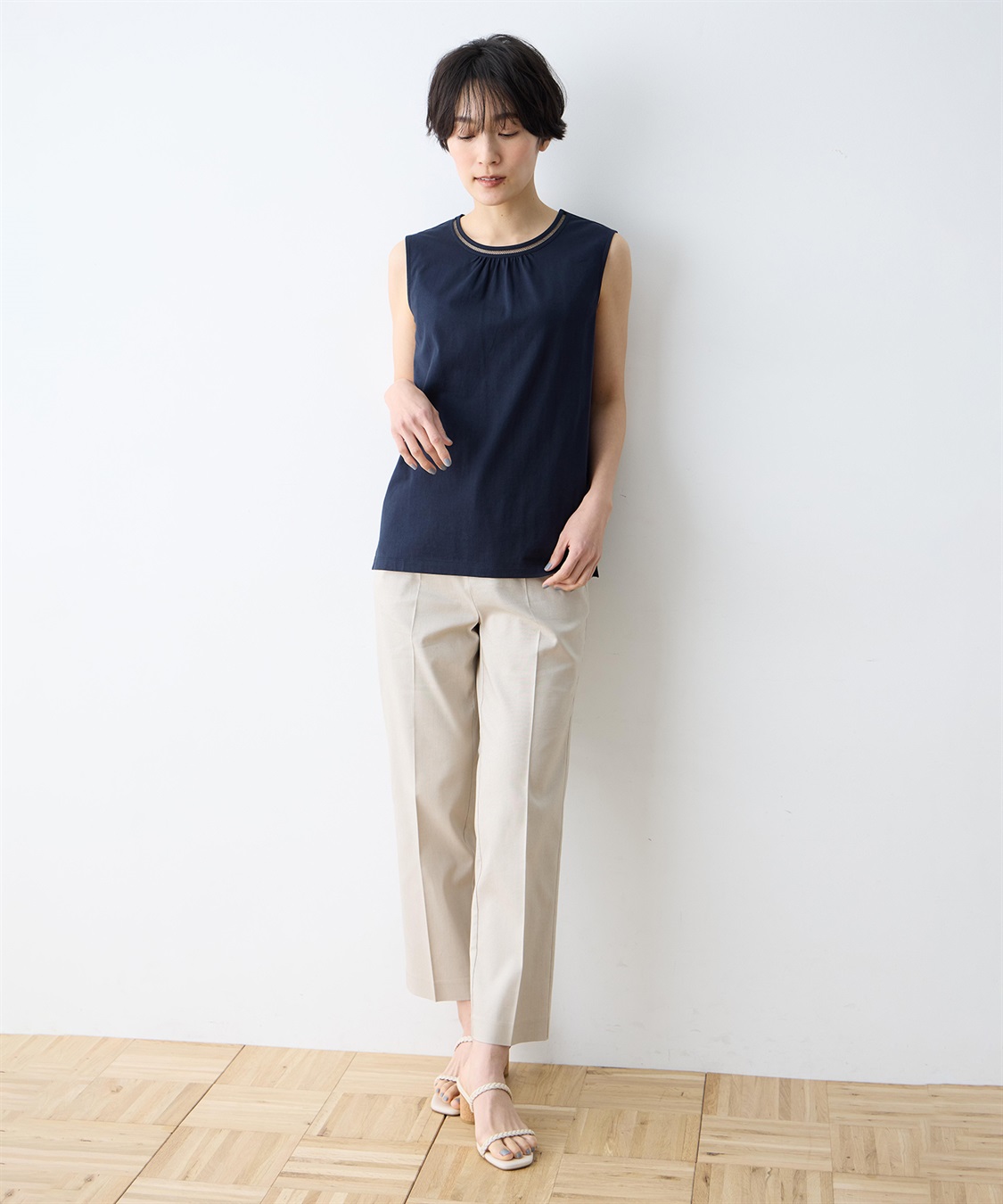 DECOY ひやさらダブルピコタンクトップ【冷感】【UVカット】_sub_10