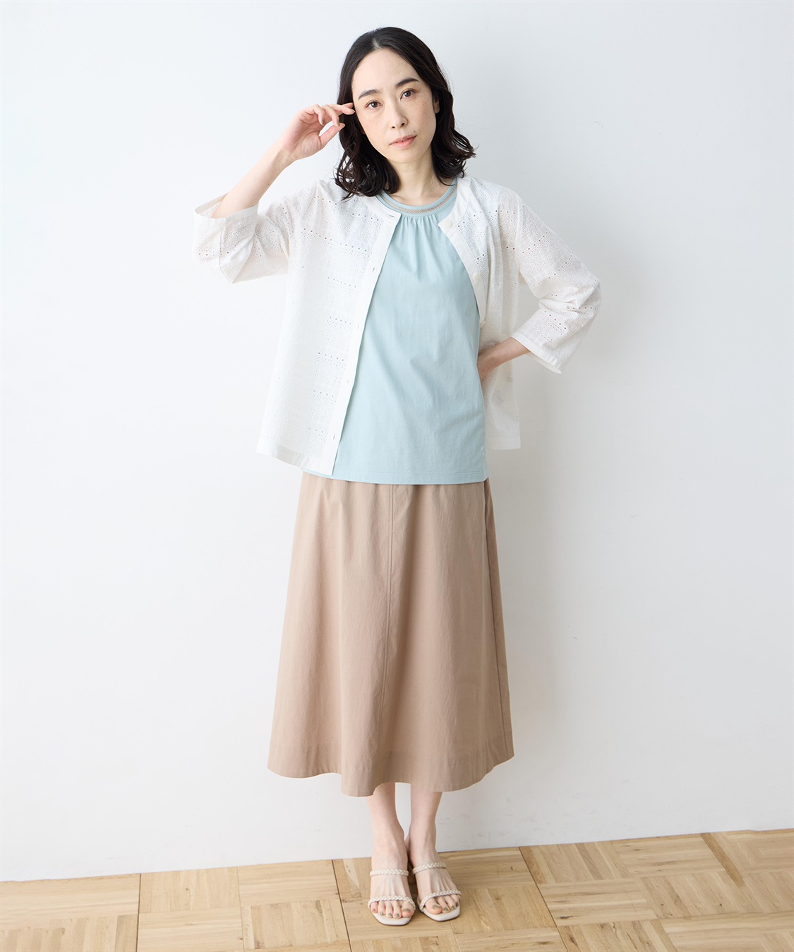 DECOY ひやさらダブルピコタンクトップ【冷感】【UVカット】_sub_11