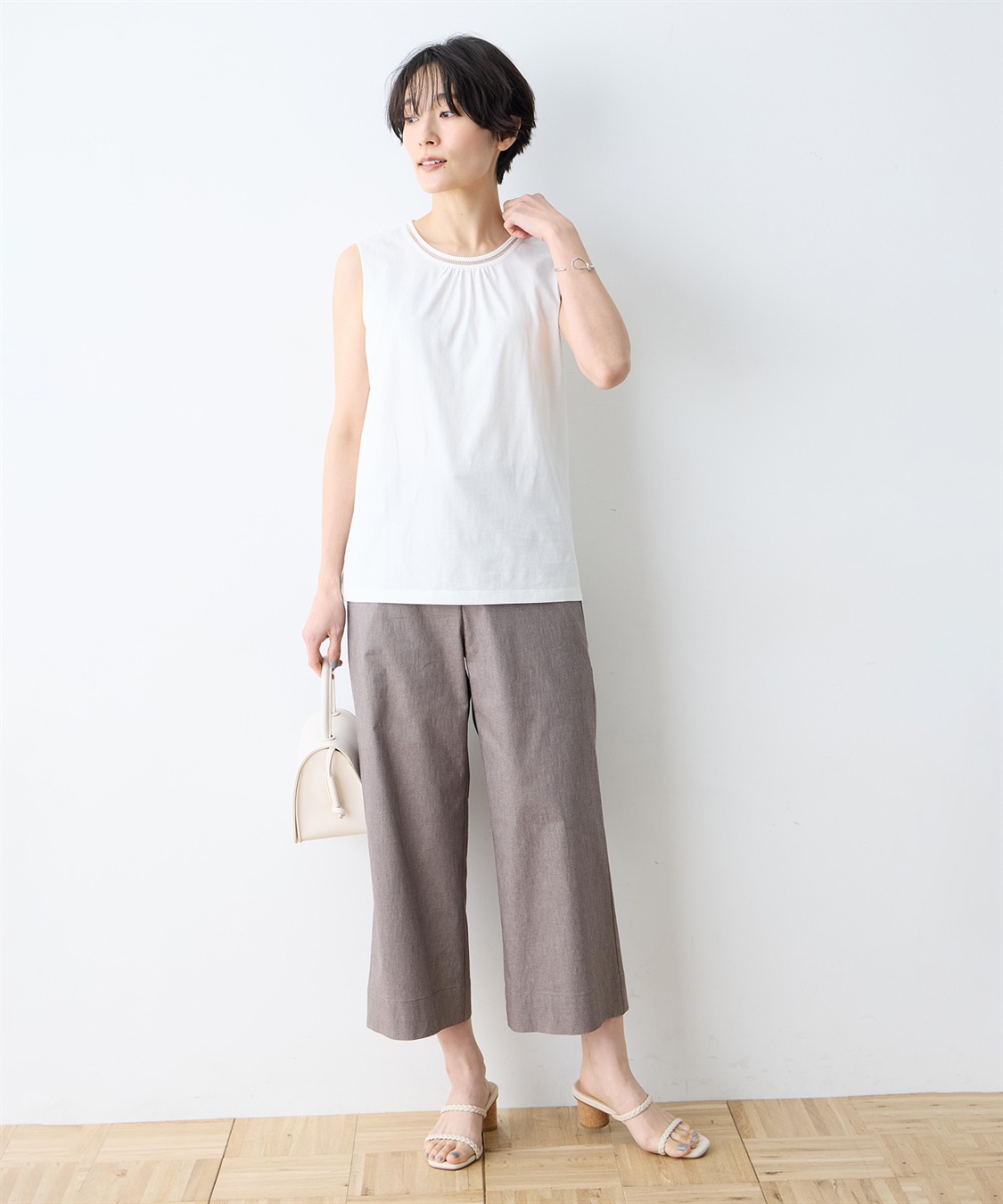 DECOY ひやさらダブルピコタンクトップ【冷感】【UVカット】_sub_12