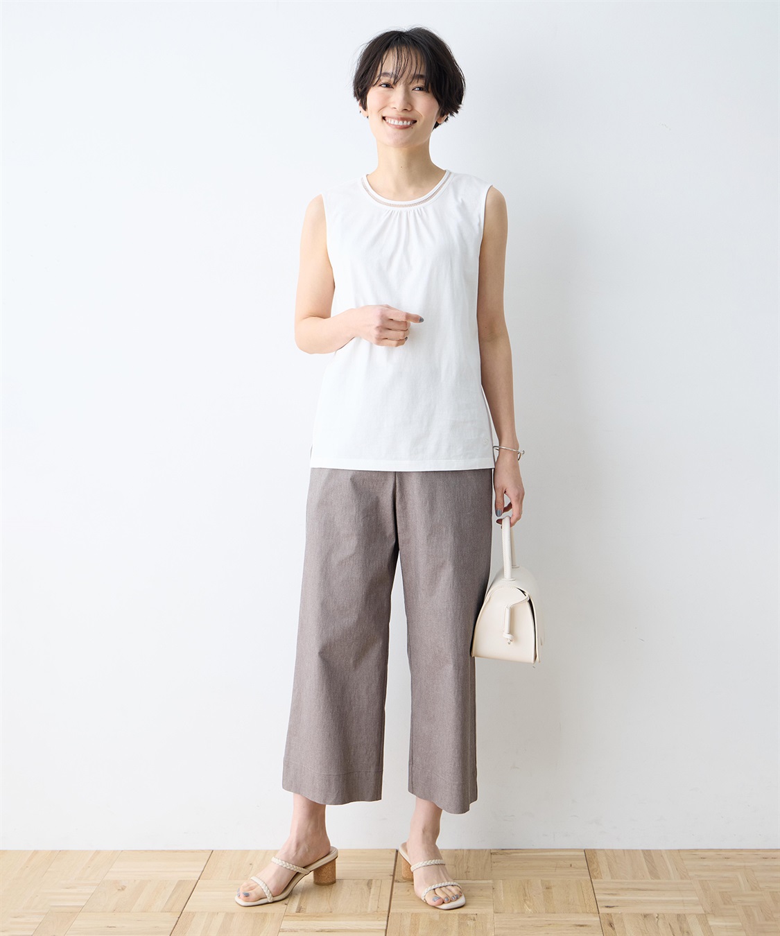 DECOY ひやさらダブルピコタンクトップ【冷感】【UVカット】_sub_13