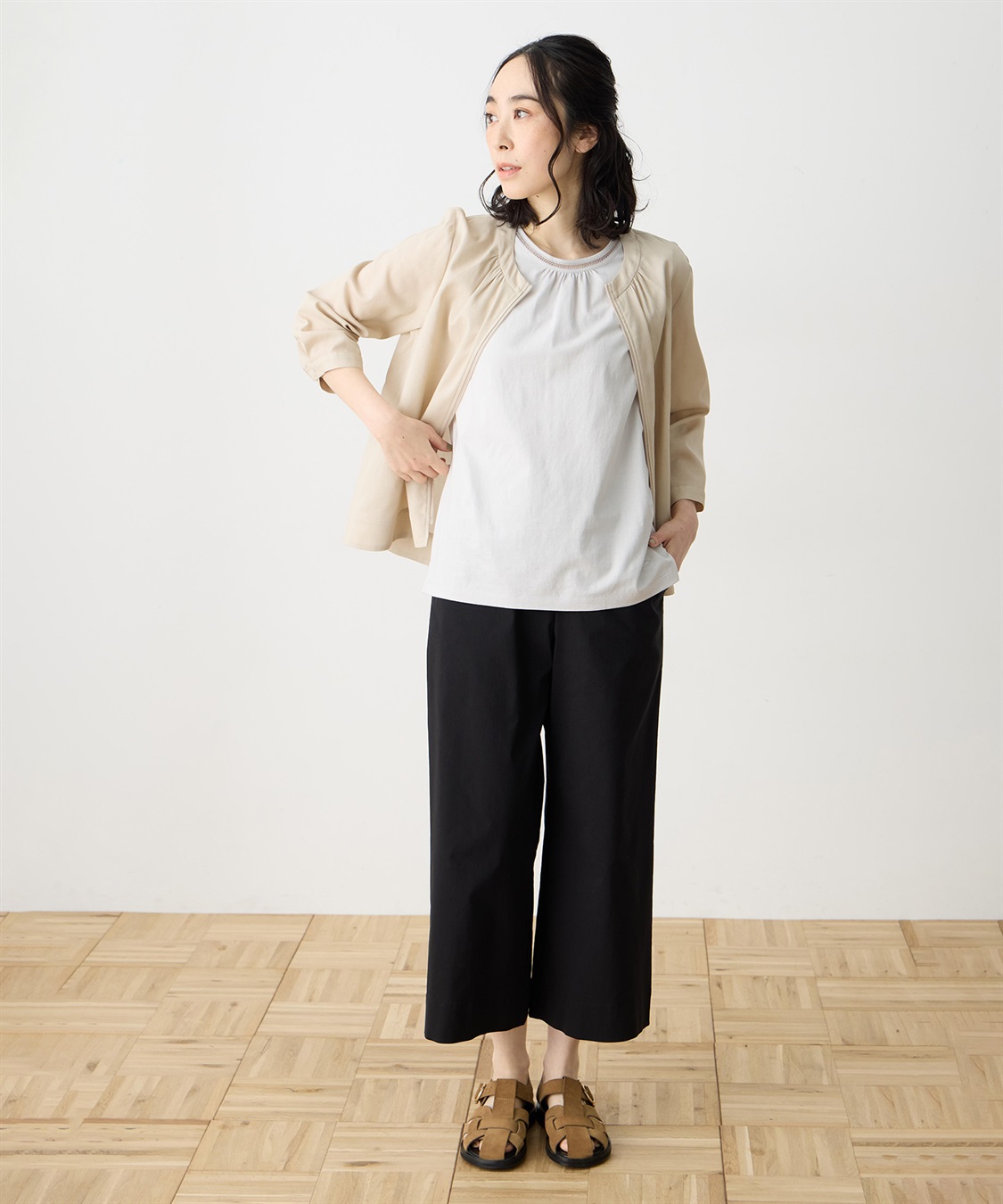 DECOY ひやさらダブルピコタンクトップ【冷感】【UVカット】_sub_15