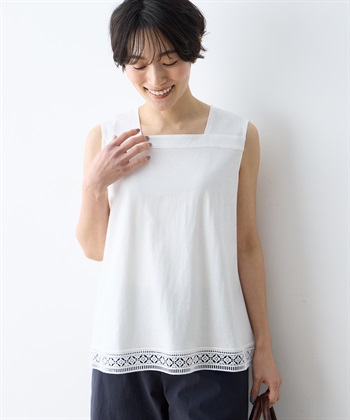 DECOY ひやさらスクエアタンクトップ【冷感】【UVカット】_subthumb_4