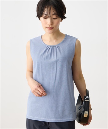 DECOY ボーダー・ドットタンクトップ【UVカット・接触冷感】【オーガニックコットン】_subthumb_5