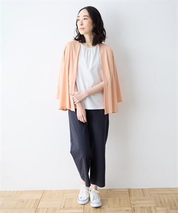 DECOY ボーダー・ドットタンクトップ【UVカット・接触冷感】【オーガニックコットン】_subthumb_9