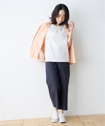 DECOY ボーダー・ドットタンクトップ【UVカット・接触冷感】【オーガニックコットン】_subthumb_10