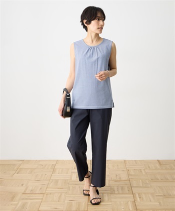 DECOY ボーダー・ドットタンクトップ【UVカット・接触冷感】【オーガニックコットン】_subthumb_13