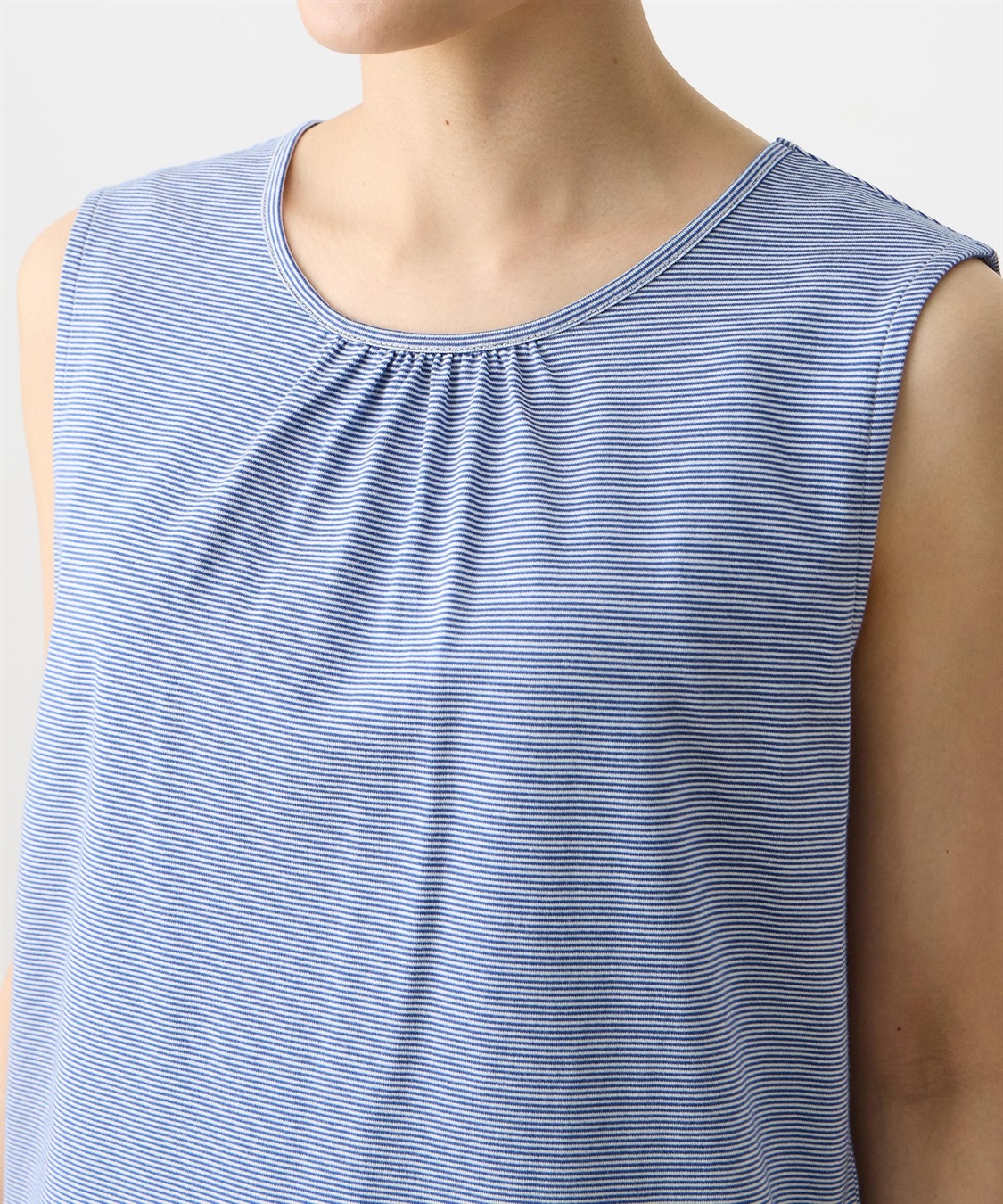 DECOY ボーダー・ドットタンクトップ【UVカット・接触冷感】【オーガニックコットン】_sub_15
