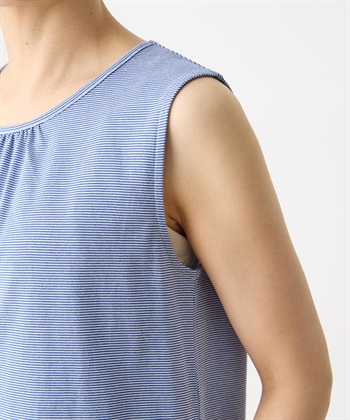 DECOY ボーダー・ドットタンクトップ【UVカット・接触冷感】【オーガニックコットン】_subthumb_16