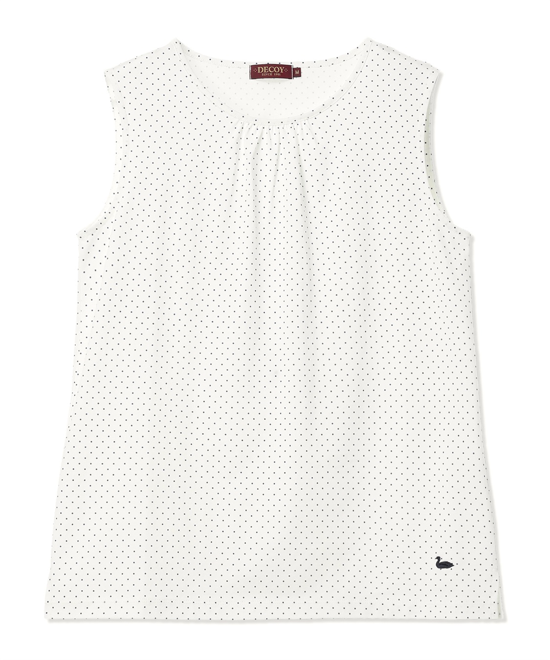 DECOY ボーダー・ドットタンクトップ【UVカット・接触冷感】【オーガニックコットン】_sub_29