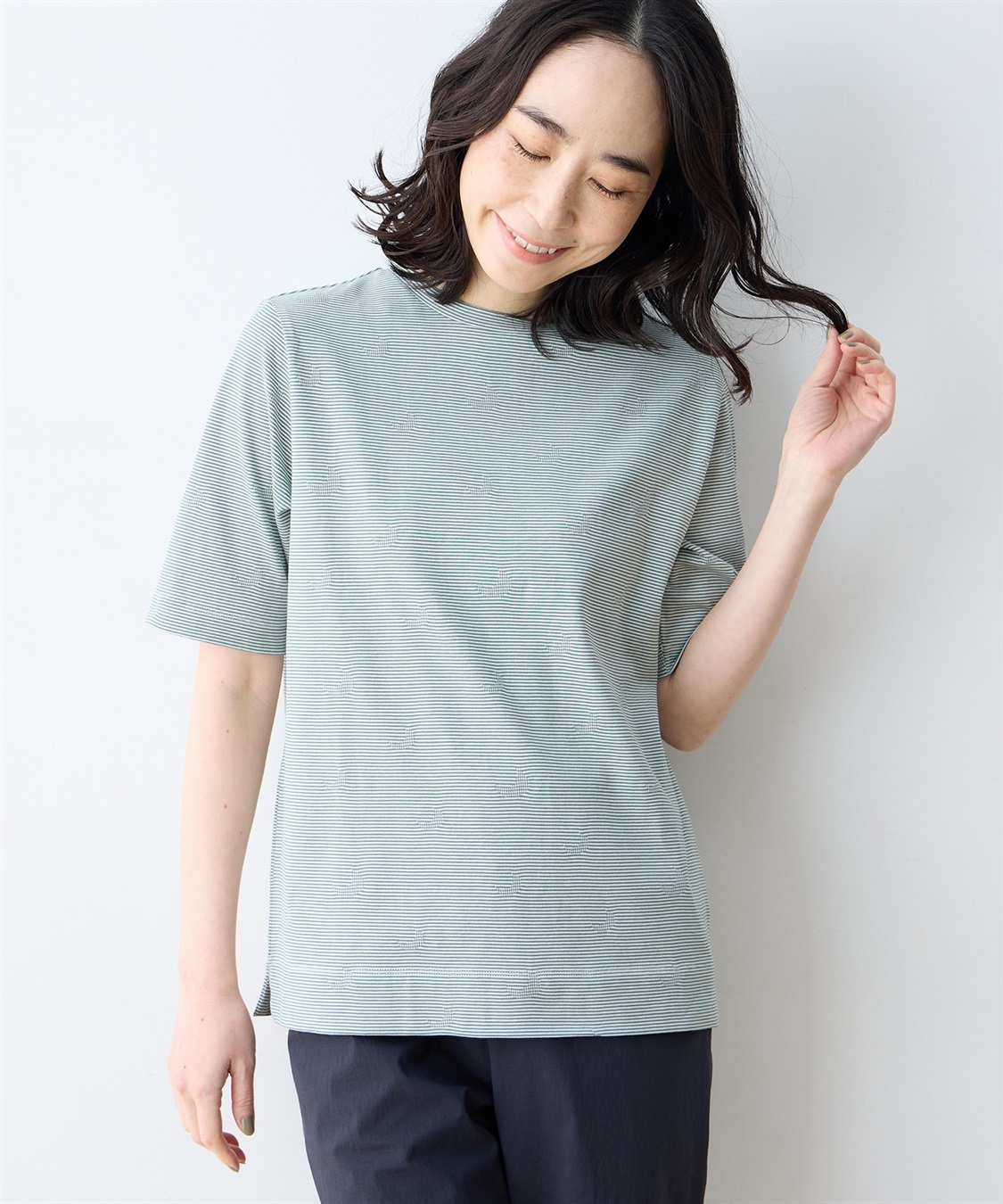 DECOY ミジンボーダーT【オーガニックコットン】_sub_1