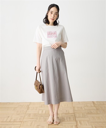 DECOY 【Liberty】リバティプリント半袖Tシャツ【UVカット・接触冷感・オーガニックコットンブレンド】_subthumb_6