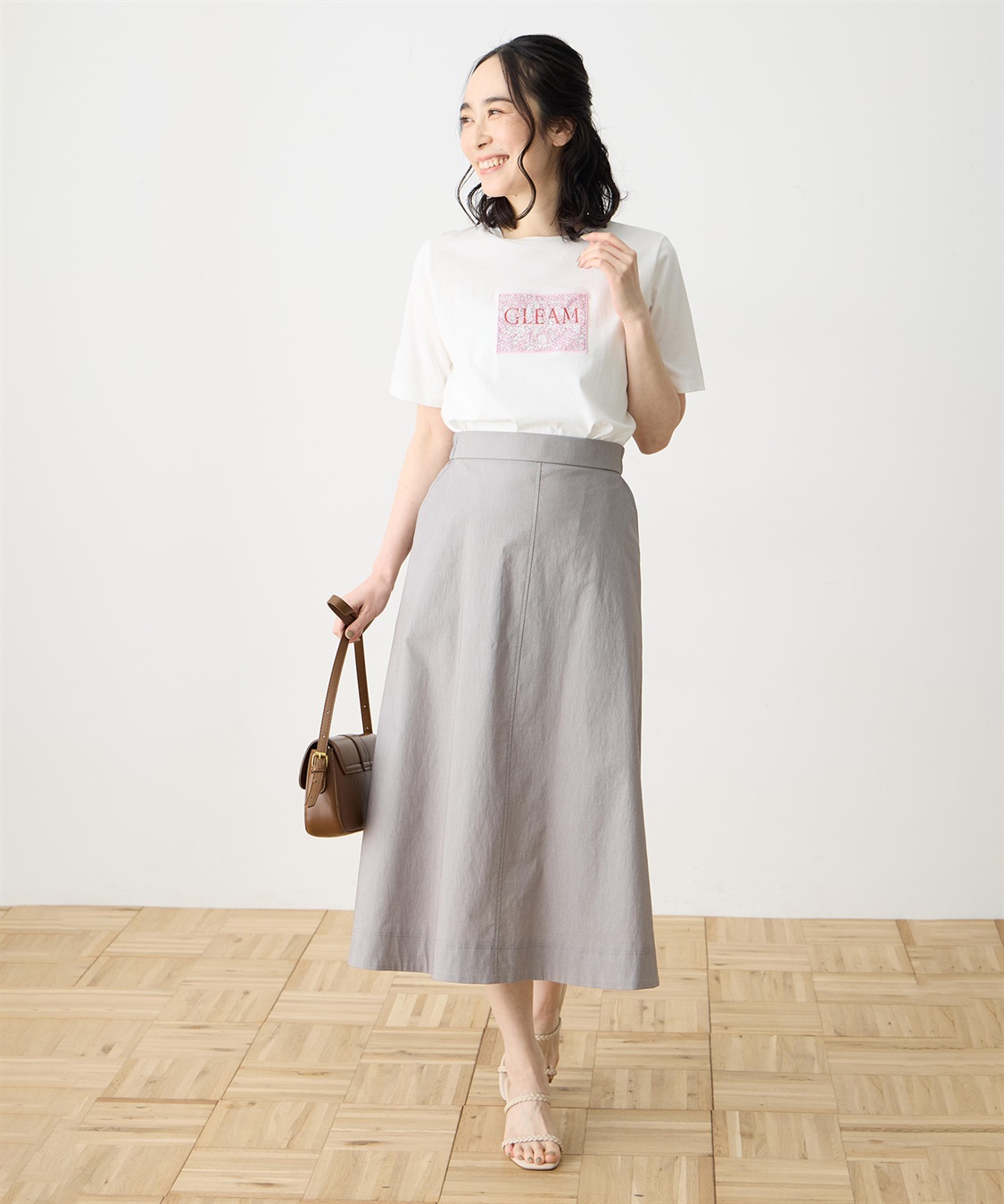 DECOY 【Liberty】リバティプリント半袖Tシャツ【UVカット・接触冷感・オーガニックコットンブレンド】_sub_7